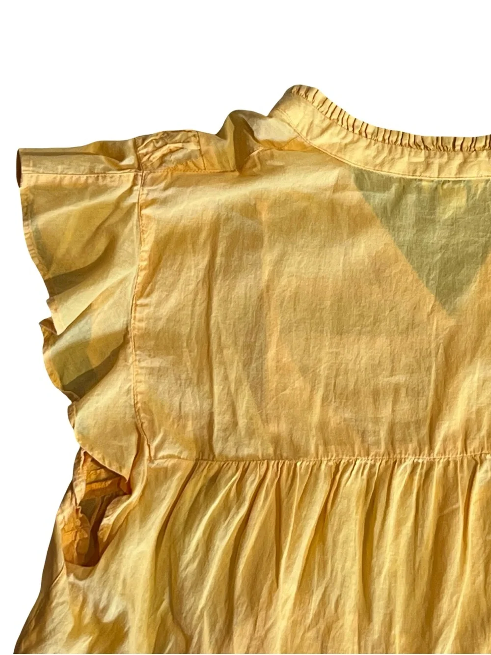 Sundance Yellow Tiered Midi Dress - Picture 8 of 13
